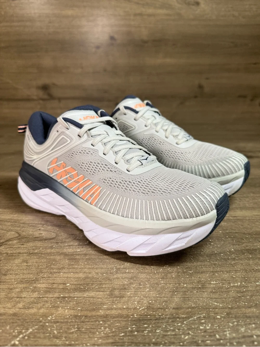 Hoka One One W Bondi 7 Men's Running Athletic Shoes